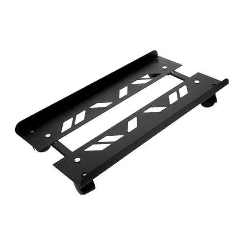 Holibanna Mobiler Pc Tower mit Verstellbarer CPU Halter für Schreibtisch Robuste Stahlkonstruktion zur Erhöhung Belüftung von Computergehäusen Kompatibel mit Meisten Desktop Modellen von Holibanna