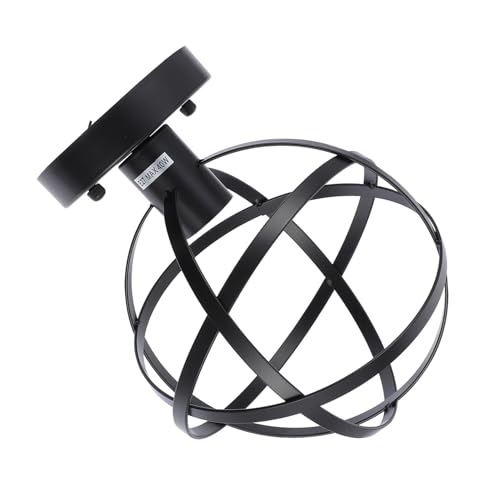 Holibanna Moderne Pendelleuchte Kugel Deckenleuchte Retro Eisenring Verstellbar für Wohnzimmer Esszimmer ohne Leuchtmittel Holibanna Moderne Pendelleuchte Kugel Deckenleuchte Retro Eisenring Verstellbar für Wohnzimmer Esszimmer ohne Leuchtmittel von Holibanna