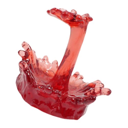 Holibanna Moderner Transparenter Harz Weinflaschenhalter Europäischer Stil Dekoratives Tisch Weinregal Stilvolles Wohnaccessoire für Weinliebhaber und Wohnraumgestaltung von Holibanna