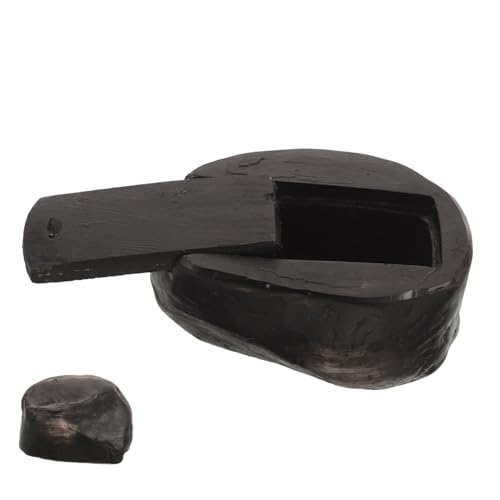 Holibanna Outdoor Schlüsselversteck Fake Stein Optik Wetterfeste Resin Schlüsselbox Unauffälliger Gartenschlüssel Safe für Haus Sicherer Ersatzschlüssel Versteck Tragbar und Langlebig von Holibanna