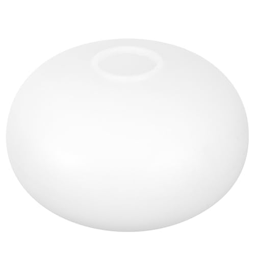 Holibanna Ovaler PE Kunststoff Lampenschirm Durchmesser Ersatz für Pendelleuchte Flacher Leuchtenschirm mit Doppelöffnung Bruchsicher Weißer Lampenschirm Modern-künstlerisch für Wohnzimmer Holibanna Ovaler PE Kunststoff Lampenschirm Durchmesser Ersatz für Pendelleuchte Flacher Leuchtenschirm mit Doppelöffnung Bruchsicher Weißer Lampenschirm Modern-künstlerisch für Wohnzimmer von Holibanna