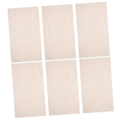 Holibanna PVC Tischset 6 Stücke Hitzebeständig und rutschfest Waschbare Küchenmatte für Esstisch Rechteckige Isoliermatte Dekorative PVC Tischsets für Zuhause und Restaurant Holibanna PVC Tischset 6 Stücke Hitzebeständig und rutschfest Waschbare Küchenmatte für Esstisch Rechteckige Isoliermatte Dekorative PVC Tischsets für Zuhause und Restaurant von Holibanna
