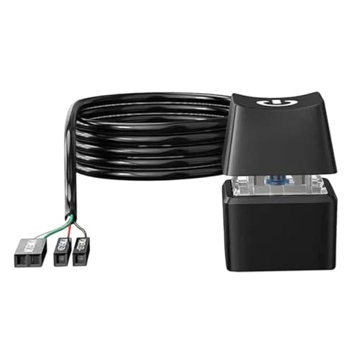 Holibanna Pc Power Button Verlängerungskabel Externes Netzschalter Kabel für Desktop Pcs Robuste Gummikonstruktion für Zuverlässige Einfache Bedienung von Holibanna