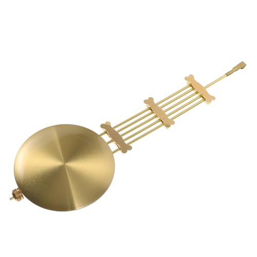 Holibanna Pendeluhr Ersatzpendel Metall für Wanduhr Selbstgemacht Uhrenpendel Langlebig Elegantes Design Uhrenteile zum Basteln Präzise Zeitmessung von Holibanna