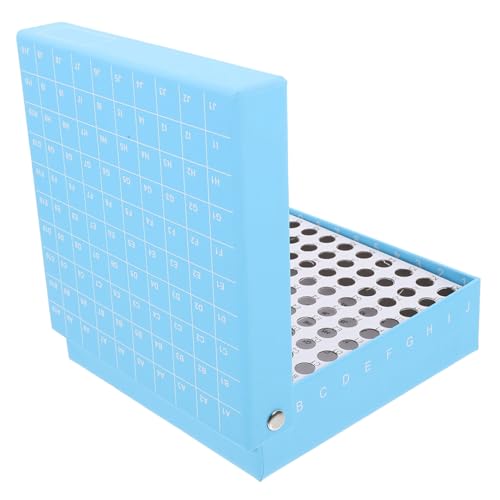 Holibanna Praktische Mikrozentrifugenröhrchen Aufbewahrungsbox aus Stabilem Material fach Kryo Lagerung Platzsparend für Laborproben und Gefrierschrank Geeignet Holibanna Praktische Mikrozentrifugenröhrchen Aufbewahrungsbox aus Stabilem Material fach Kryo Lagerung Platzsparend für Laborproben und Gefrierschrank Geeignet von Holibanna