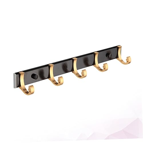 Holibanna Punch Aluminiumlegierung Garderobenhaken Türhaken mit Haken Selbstklebend Rostfrei für Jacken Schlüssel und Hüte für Zuhause Büro Bad und Flur Holibanna Punch Aluminiumlegierung Garderobenhaken Türhaken mit Haken Selbstklebend Rostfrei für Jacken Schlüssel und Hüte für Zuhause Büro Bad und Flur von Holibanna