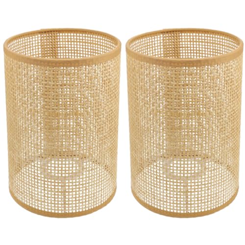 Holibanna Gewebter Lampenschirm Für Pendelleuchten Rattan-deckenlampenschirm Passend Für Esszimmer Und Wohnzimmer Modern Und Dekorativ von Holibanna