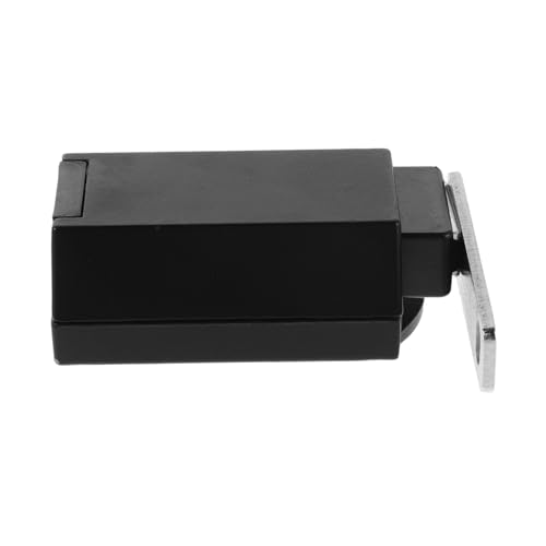 Holibanna Schrank Push-to-open Magnetischer Türschnapper für Schranktüren Automatischer Druckverschluss mit Feder Geräuschloser Schwerer Zinklegierung in Schwarz für Große Schränke und Möbel von Holibanna