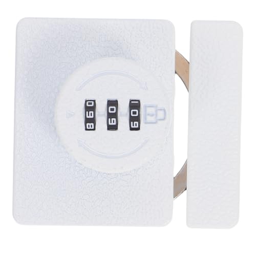 Holibanna Schranktürschloss Zahlenschloss ohne Schlüssel für Doppelfalttüren Mechanisches Passwortschloss für Schrank Schranktür Schrank Robust und Einfach Einzustellen Schwarz von Holibanna