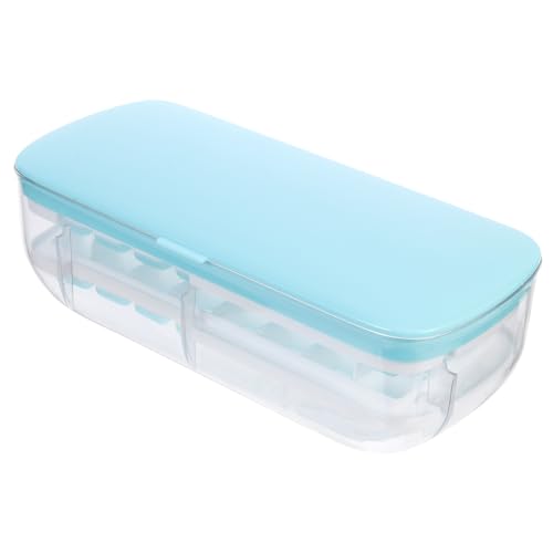 Holibanna Silikon Eiswürfelform Set mit Flexiblem Eisbehälter und Deckel Fach Eiswürfelbereiter Bruchfest Leicht zu Reinigen Gefrierschrank Geeignet für Getränke und Küchengebrauch Holibanna Silikon Eiswürfelform Set mit Flexiblem Eisbehälter und Deckel Fach Eiswürfelbereiter Bruchfest Leicht zu Reinigen Gefrierschrank Geeignet für Getränke und Küchengebrauch von Holibanna