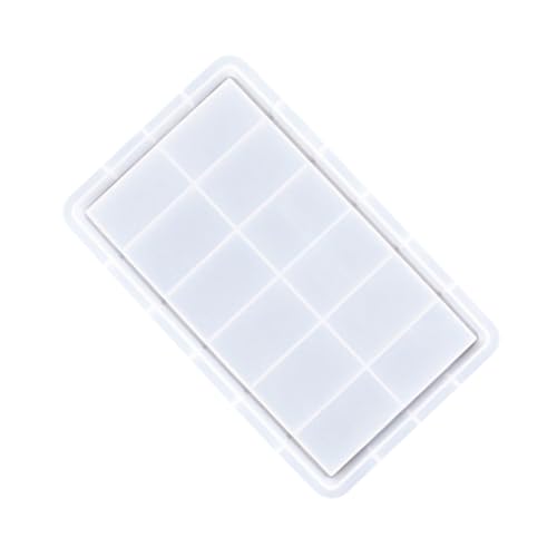 Holibanna Silikonform Tablett Gießform für Epoxidharz DIY Rutschfestes Silikon Tray Mold Wiederverwendbar Leicht zu Reinigen Geeignet für Bastelprojekte und Dekorative Resinplatten von Holibanna