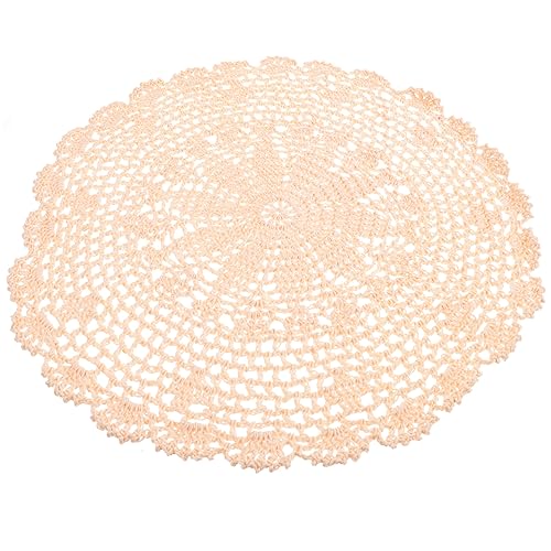 Holibanna Spitzen-tischset Im Europäischen Stil Wiederverwendbare Tischdecke Untersetzer Für Zuhause Esszimmer-Accessoire Retro-Design Für Tische von Holibanna