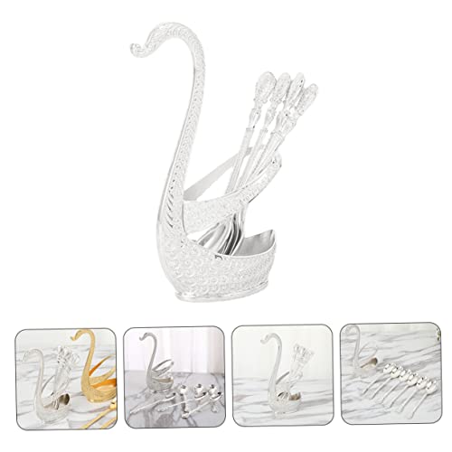 Holibanna Teiliges Aufbewahrungsset mit Design aus Langlebiger Glatter Leichter Dessertlöffel und Praktischem Halter für Küche Restaurant und Zuhause Holibanna Teiliges Aufbewahrungsset mit Design aus Langlebiger Glatter Leichter Dessertlöffel und Praktischem Halter für Küche Restaurant und Zuhause von Holibanna