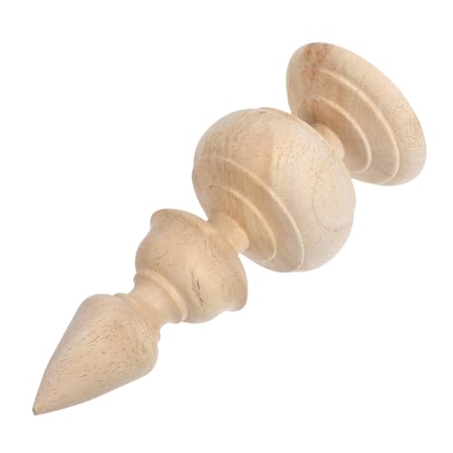 Holibanna Treppenpfosten-endstück: Blanko- -aufsatzornamente Für Geländerstäbe/bettrahmen/und Zaunpfosten – Diy- -endstück 15 Cm X 5,8 Cm Holibanna Treppenpfosten-endstück: Blanko- -aufsatzornamente Für Geländerstäbe/bettrahmen/und Zaunpfosten – Diy- -endstück 15 Cm X 5,8 Cm von Holibanna