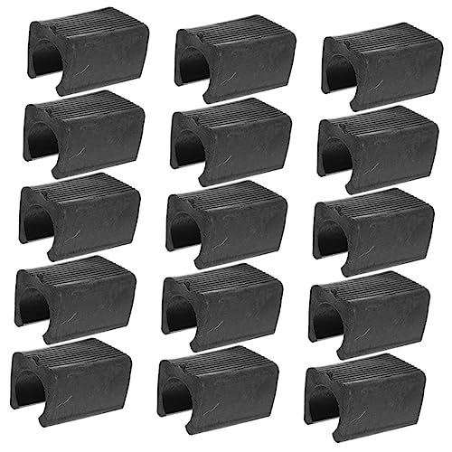 Holibanna U-förmige Stuhlbeinkappen 50 Stück Nicht rutschfeste Möbelschoner Für Stühle Mit 12mm Innendurchmesser Bodenschutz Für Holz Und Fliesenböden Für Bürostühle von Holibanna