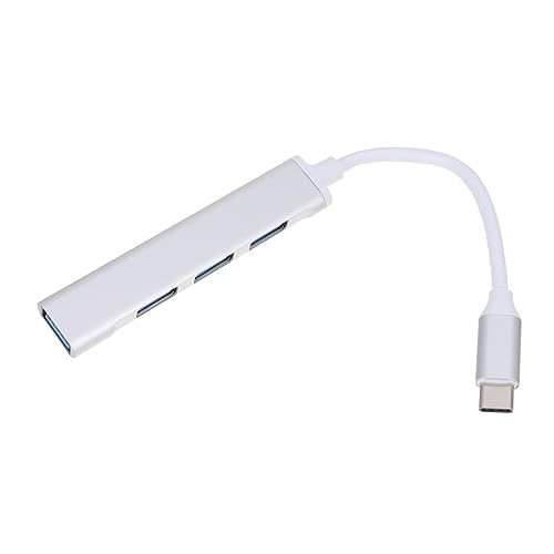 Holibanna USB Aluminiumlegierung für Laptop PC Tastatur Drucker Mobiles Gerät Robust und Tragbar Silberfarben Holibanna USB Aluminiumlegierung für Laptop PC Tastatur Drucker Mobiles Gerät Robust und Tragbar Silberfarben von Holibanna