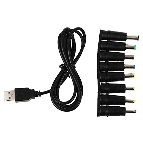 Holibanna Universeller Dc Adapter Multifunktionaler USB Dc Stromkabel Adapter Für Tablet Und Laptop Kompatibel Mit Verschiedenen Dc Ladegeräten Langlebig von Holibanna