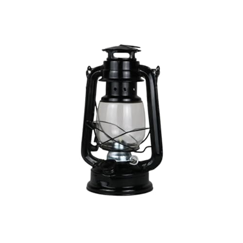 Holibanna Vintage Retro Metall Kerosinlampe Schwarz Tragbare Dekorative Petroleumlampe für Schreibtisch Warmes Licht Nostalgisches Wohn Schlafzimmer Ornament für Halloween und Partys Holibanna Vintage Retro Metall Kerosinlampe Schwarz Tragbare Dekorative Petroleumlampe für Schreibtisch Warmes Licht Nostalgisches Wohn Schlafzimmer Ornament für Halloween und Partys von Holibanna