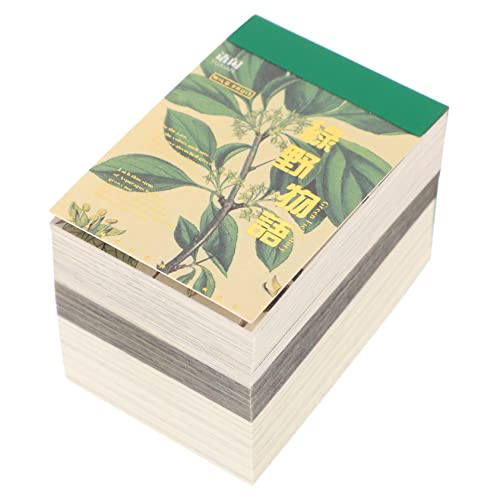 Holibanna DIY-Scrapbook-Papier Bastelpapier Vintage-Papier Materialpapierzubehör Handkontopapier von Holibanna