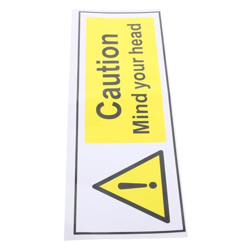 Holibanna Selbstklebender Warnschild Aufkleber Vorsicht Schild für Geräte Wasserfest Ölbeständig Verarbeitung für und Außenbereich Holibanna Selbstklebender Warnschild Aufkleber Vorsicht Schild für Geräte Wasserfest Ölbeständig Verarbeitung für und Außenbereich von Holibanna
