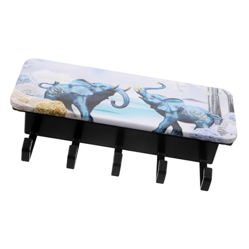 Holibanna Wand Schlüsselhalter mit Ablage Selbstklebender Schlüssel Organizer für Eingangsbereich Multifunktionale Aufbewahrung für Schlüssel und Briefe Design für Zuhause oder Büro Einfache Holibanna Wand Schlüsselhalter mit Ablage Selbstklebender Schlüssel Organizer für Eingangsbereich Multifunktionale Aufbewahrung für Schlüssel und Briefe Design für Zuhause oder Büro Einfache von Holibanna