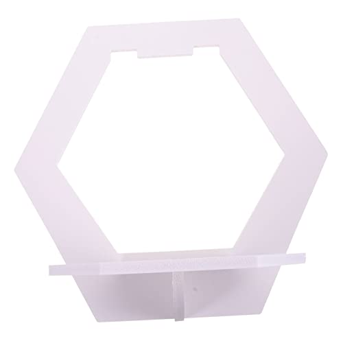 Holibanna Wandmontiertes Wandregal Floating Shelf Lagerregal Für Zuhause Decoratives Wandanhänger Robustes Material Einfache Montage von Holibanna