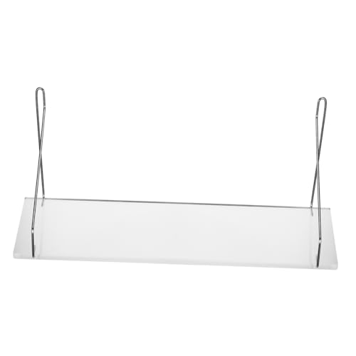Holibanna Wandregal aus Transparentes Hängeregal für Badezimmer und Wohnzimmer Stabiler Stauraum für Dekoration und Kosmetik Holibanna Wandregal aus Transparentes Hängeregal für Badezimmer und Wohnzimmer Stabiler Stauraum für Dekoration und Kosmetik von Holibanna