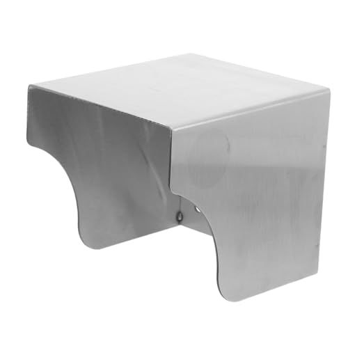 Holibanna Wasserdichte Edelstahl Steckdosenabdeckung für Außenbereich Winddichtes Regen Schutzgehäuse Ev Ladestation Schutzbox Geeignet für Elektroauto-ladestationen und Außensteckdosen von Holibanna