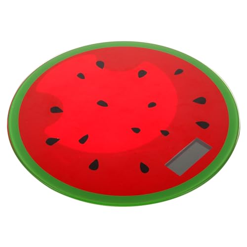 Holibanna Wassermelonen Design Digitale Personenwaage Präzise Gewichtsbestimmung Dekorativ und Benutzerfreundlich für Täglichen Gebrauch von Holibanna