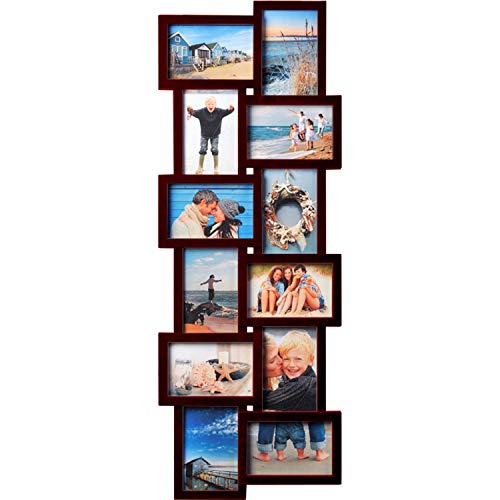 Henzo Holiday Gallery Bilderrahmen, Kunststoff, Dunkelbraun, Rahmenformat 30x82 cm von Henzo