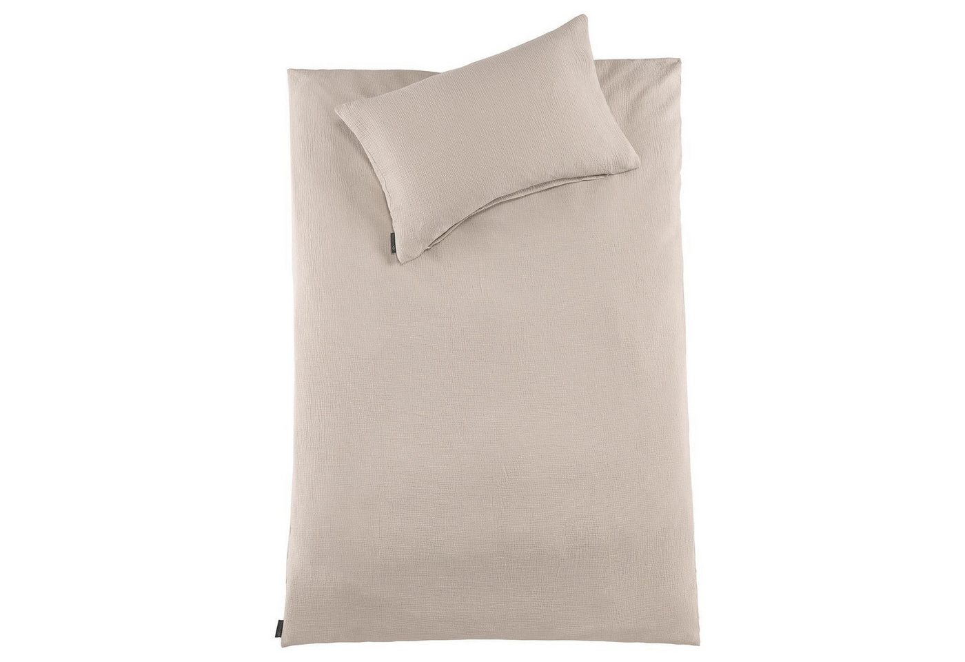 Holiday Heimtex Babybettwäsche PURE HUG, 100 x 135 cm, Beige, Baumwolle, 2 teilig, mit Reißverschluss Holiday Heimtex Babybettwäsche PURE HUG, 100 x 135 cm, Beige, Baumwolle, 2 teilig, mit Reißverschluss von Holiday Heimtex