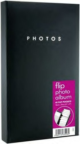 3er Pack Flip Schwarz Fotoalbum - 40 Taschen Hält 80 6 " x4 " Fotos 3er Pack Flip Schwarz Fotoalbum - 40 Taschen Hält 80 6 " x4 " Fotos von Holiday