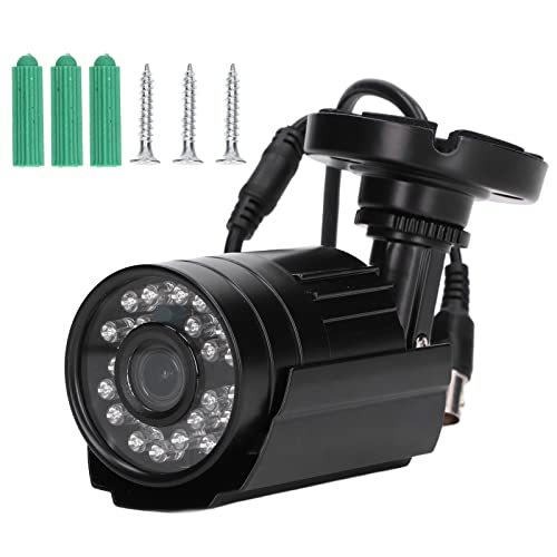 Holigie 4-in-1 Analog CCTV Surveillance Camera,3.6mm Lens HD Camera Infrared Night Vision IP66 for Indoor Outdoor Surveillance (Weatherproof,Compatible with BNC/AHHD/TVI/CVI) (NTCS) von Holigie
