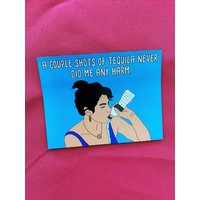 Jennifer Aydin Tequila Rhonj Magnet von HollabackCards