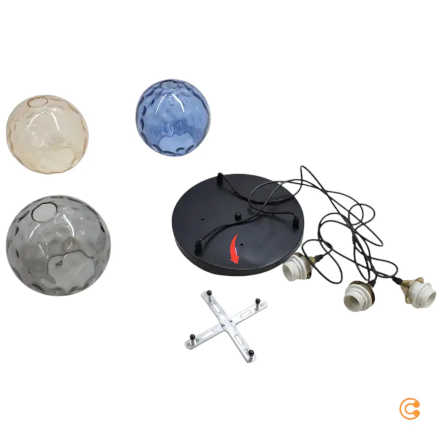 B-Ware Holländer Hängeleuchte La Spezia Leuchte Hängelampe 3 Flg. Siehe Text/Foto B-Ware Holländer Hängeleuchte La Spezia Leuchte Hängelampe 3 Flg. Siehe Text/Foto von Holländer