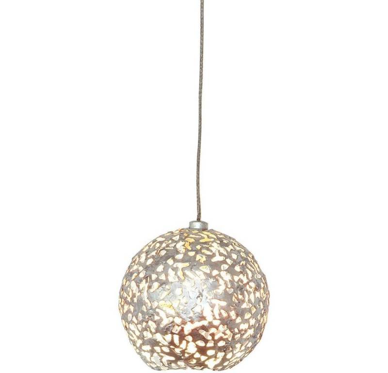 Holländer Pendelleuchte Cappuccino Eisen Silber von Holländer