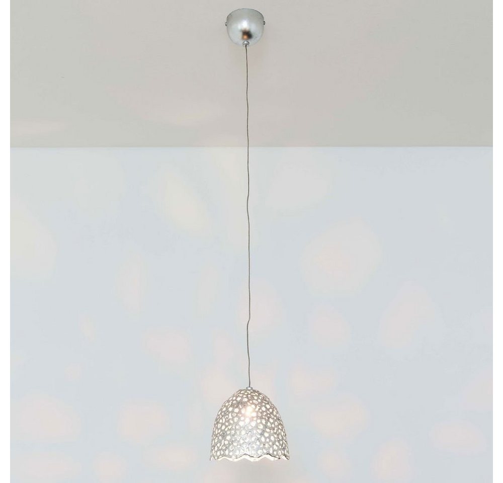 Holländer Pendelleuchte Lily Grande Eisen Silber Silber Holländer Pendelleuchte Lily Grande Eisen Silber Silber von Holländer