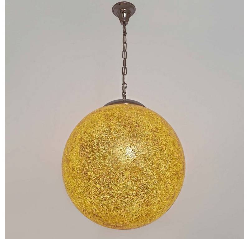 Holländer Pendelleuchte Narziso Glasmosaik Amber von Holländer