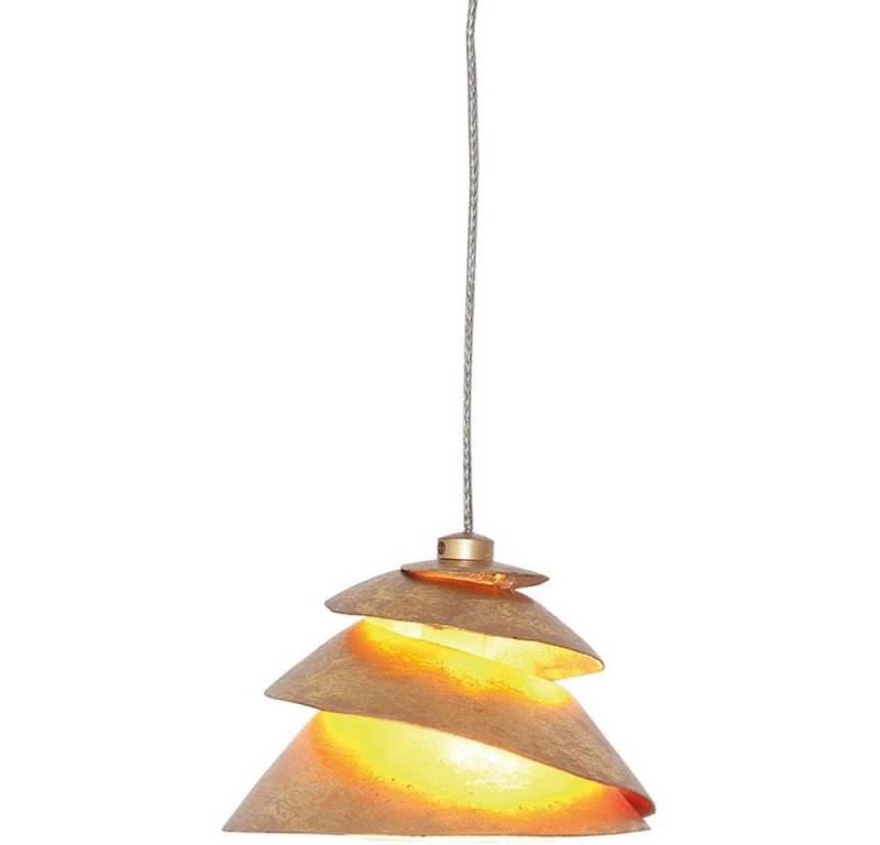 Holländer Pendelleuchte Snail Eisen Gold von Holländer