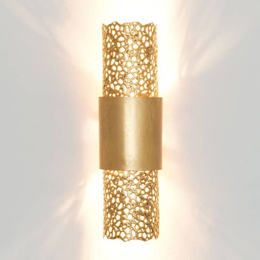 Holländer Wandleuchte Palazzo Wandlampe Wandlicht Deko Flurleuchte Lampe Gold B-Ware von Holländer