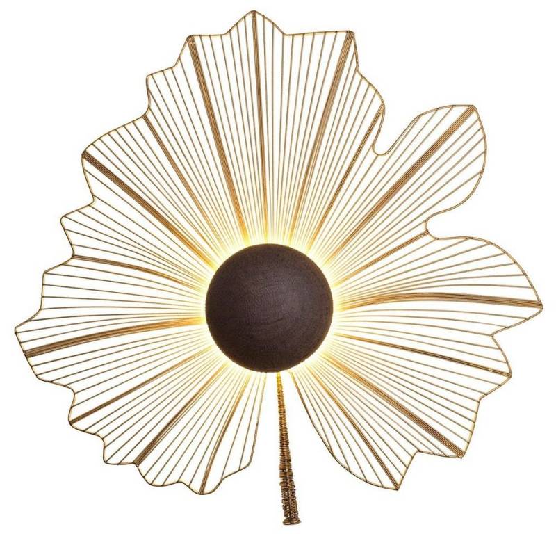 Holländer Wandleuchte Tremolo Klein Eisendraht Gold-Braun-Schwarz von Holländer