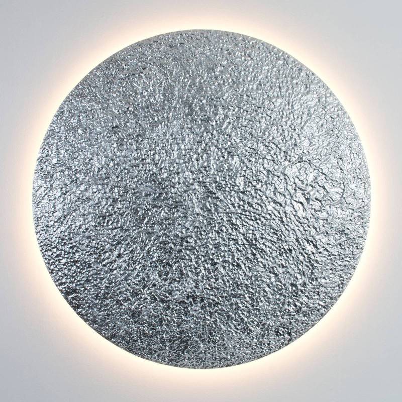 LED-Wandleuchte Meteor, Ø 120 cm, silber von Holländer