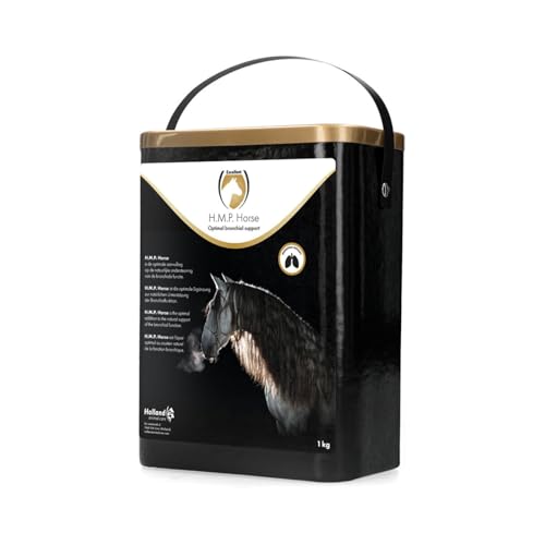 Excellent H.M.P. Horse Herbal Mix - 1 kg - Ergänzungsfuttermittel für Pferde - Pferdefutter Für den besten - Zugang zu den Atemwegen bis tief in die Lunge - Geeignet für Pferde von Holland Animal Care