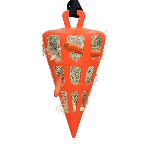 Holland Animal Care Hay Slowfeeder Fun&Flex Wurzel Ø 22 cm - Heunetz für Pferde - Heuraufe Pferd - Geeignet für Weidetiere - Gegen Stallverfall - Bis zu 1 kg Heu - Orange Holland Animal Care Hay Slowfeeder Fun&Flex Wurzel Ø 22 cm - Heunetz für Pferde - Heuraufe Pferd - Geeignet für Weidetiere - Gegen Stallverfall - Bis zu 1 kg Heu - Orange von Holland Animal Care