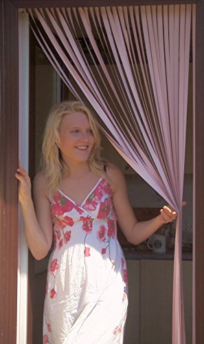 Wohnwagen/Wohnmobil Türvorhang, resistent gegen Bugs und Fliegen. Ideal für Wohnwagen und Wohnmobile - ALLE ROSA von Holland Plastics