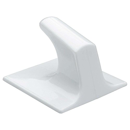 Pair of White Self Adhesive Hooks - LS51-Square Shaped-Ideal for use with Holland Plastics Strip blinds and many other uses. by Holland Plastics Original Brand Pair of White Self Adhesive Hooks - LS51-Square Shaped-Ideal for use with Holland Plastics Strip blinds and many other uses. by Holland Plastics Original Brand von Holland Plastics