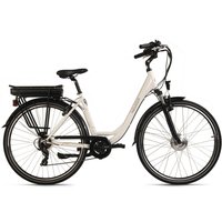 Hollandia City E-Bike Lido 333E 28 Zoll Rahmenhöhe 49 cm 7 Gänge weiß weiß ca. 250 W ca. 36 V ca. 28 Zoll von Hollandia