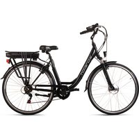 Hollandia E-Bike City »E-Active«, RH: 28 cm, 6-Gang - schwarz von Hollandia