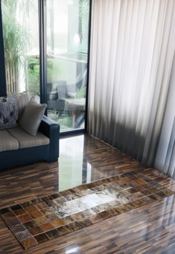 Hollert Kuhfell Teppich Modell 3 Läufer handgefertigt Kurzflor Unikat 160x60 cm Hollert Kuhfell Teppich Modell 3 Läufer handgefertigt Kurzflor Unikat 160x60 cm von Hollert