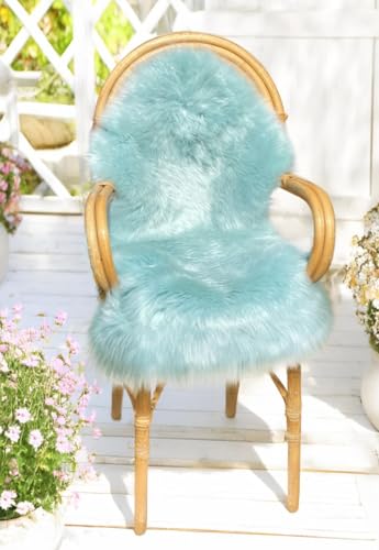 Hollert Lammfell Premium Neuseeland Mintgrün weich flauschig Schaffell Couchauflage Teppichläufer Größe 90-100 Hollert Lammfell Premium Neuseeland Mintgrün weich flauschig Schaffell Couchauflage Teppichläufer Größe 90-100 von Hollert